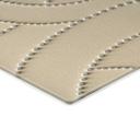 Stænkplade Abstrakte ringe beige - Grande
