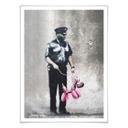 Plakat Banksy - Police Guard Pink Balloon Dog