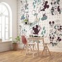 Non-woven tapet - Mickey og venner - 350 x 280 cm