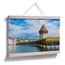 Poster Houtbrug in Luzern
