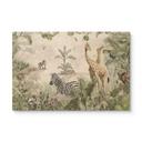 Houten Wanddecoratie jungle dieren op een Afmeting - Ms Tiff