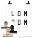 Póster - Tipografía Londres