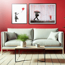 Plakat - Banksy - Coloured Rain