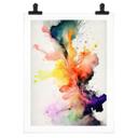 Póster Mauro - La magia de la explosión de color