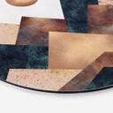 Tableau sur alu-Dibond Fredriksson - Automne en montagne - Rond