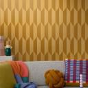 COSMOPOLITAN tapet guld 3D-effekt design - moderne Mønster tapet metallic