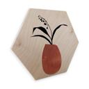 Hexagon Hout Kubistika - Blooming Winter