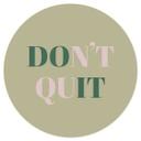 Wall Sticker Don't Quit Do it