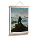 Póster Friedrich - El vagabundo sobre el mar de niebla