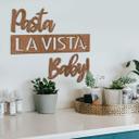 Decoración en madera caoba - Pasta La Vista Baby