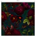 Mønstertapet UN Designs - Mørke blomster
