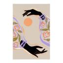 Póster de tela Arty Guava - Abraza el sol