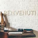 Lettres décoratives en bois placage peuplier - Benvenuti