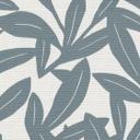 Papel pintado no tejido, papel pintado motivo floral La Terrasse azul, crema
