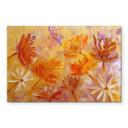 Vægmaleri Golden Blossom Rush | Blomstermaleri - Pomata – print på aluminium (Alu-Dibond)
