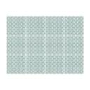 Azulejos Adhesivos Boho - espiga simple - azul-verde crema - lote de 12