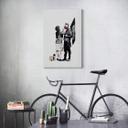 Canvasbillede Banksy - Mother's Advice