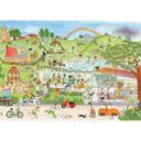 Fototapet - Wimmel - Sommer i parken