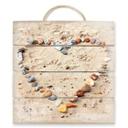 Cuadro de madera playa del amor - 40x41,5 cm