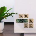 Houten Bordje Agave 02