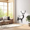Muursticker Hert Silhouet