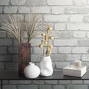 Sten-effekt tapet, hvid non-woven tapet 