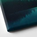 Lienzo Paisaje brumoso de noche - SpaceFrog Designs