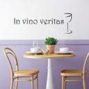 Wallsticker - In vino veritas