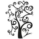 Muursticker Swirly Tree
