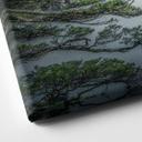 Canvasbillede Fyrreskov i Huang Shan-bjergene - NingYun Ye