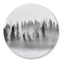 Tableau sur verre Xu - Foggy Forest
