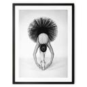 Póster Pentony MA - Bailarina blanco y negro