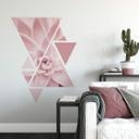 Muursticker Sisi & Seb - Roze Succulenten