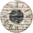 Wandtattoo Vintage 01 + Wanduhr (44x44 cm)