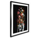 Póster astronauta con arreglo floral - Nicebleed