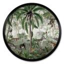 Póster Kikki Belle - Cuadro de búsqueda de la selva - Redondo