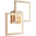 Wand- und Deckenleuchte Irina, gold, 44,5 x 28,5 cm, Innenleuchte