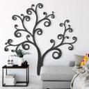 MDF - Decoración en madera XXL-árbol curvado (20 piezas)