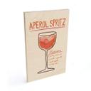 Cuadro de madera Cóctel Fritsch - Aperol Spritz