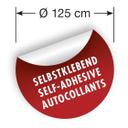 Selvklæbende non-woven tapet - Mickey Head Terrazzo Bambino - 125 x 125 cm