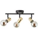 Deckenleuchte Karl, gold, 35,5 x 14,5 cm, Metall Lampe