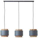 Pendelleuchte Till, beige, 120 x 110 cm, Textil Lampe