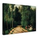 Lienzo Pissarro - Picnic en Montmorency