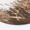 Tableau sur alu-Dibond Annie - Herbes des prés - Rond