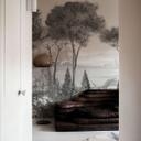 Fototapete Idyllische Pflanzenlandschaft - Ms Tiff - 192x192 cm