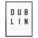 Poster – Typografie Dublin