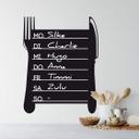 Tafelfolie Wochenplaner 4 - 50x65 cm