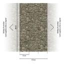 tapet stenvæg grå beige - non-woven tapet industriel Livingwalls - mat og glat