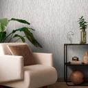 Papel pintado texturado diseño moderno crack gris - Papel pintado no tejido