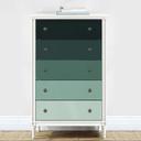 Vinilo adhesivo muebles, vinilo decorativo - lavable - color menta degradado
